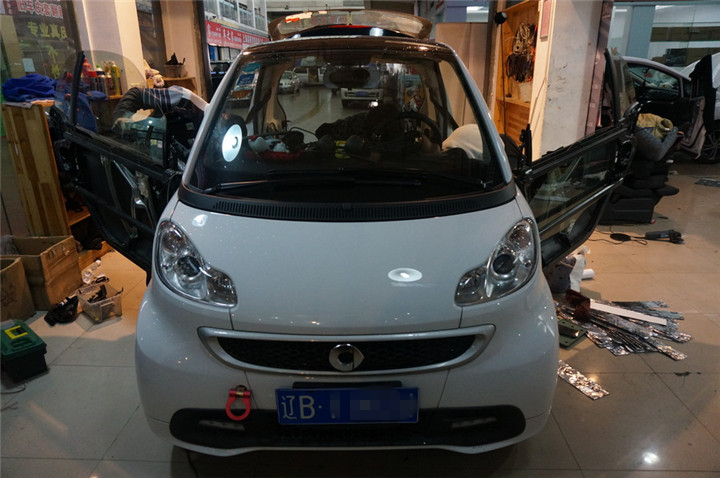 奔馳SMART全車隔音介紹——上海音豪