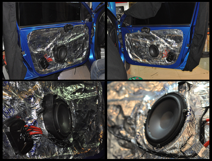 標(biāo)志206改裝JBL 609c音響 加裝低音愛威10寸——上海音豪