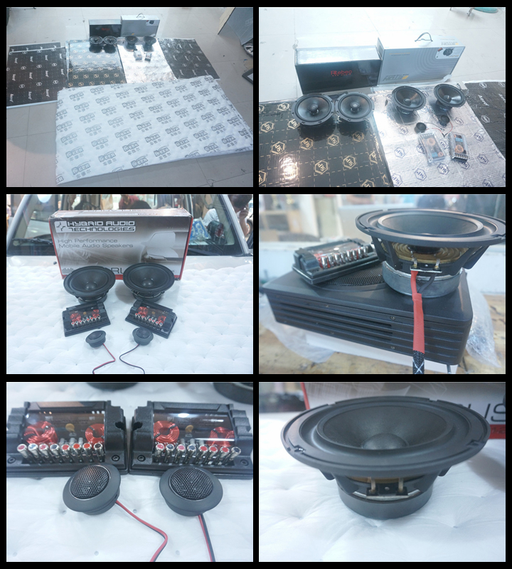 三菱帕杰羅改裝 HYBIRD AUDIO C61-2套裝喇叭——上海音豪