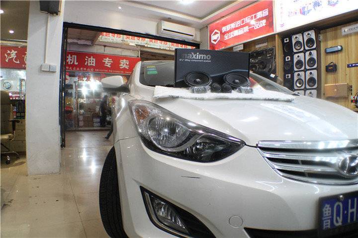 上海汽車音響改裝 現代伊蘭特改裝摩雷瑪仕舞二分頻  上海音豪