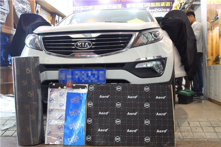 起亞智跑全車隔音，升級伊頓172.2套裝喇叭——上海音豪