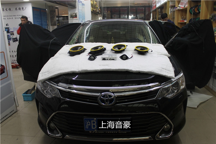 豐田凱美瑞改裝伊頓專車專用喇叭，STP隔音——上海音豪