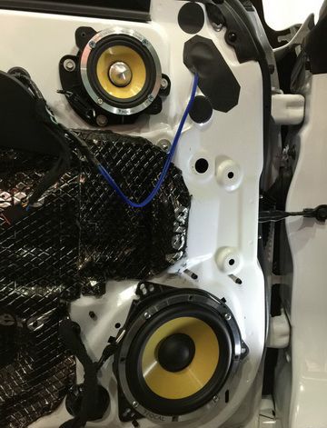 上海音豪：福特野馬音響改裝+法國勁浪FOCAL V2+美國來福P1超低音